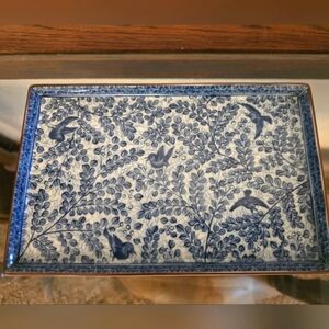 Vintage Japanese porclain accessory tray.